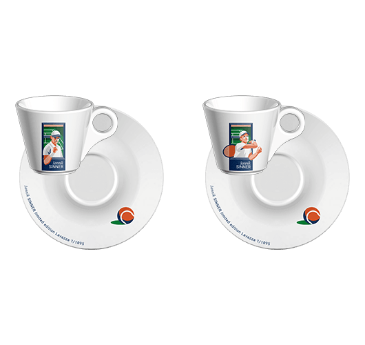 Espresso-Set Jannik Sinner – Rasen-Edition