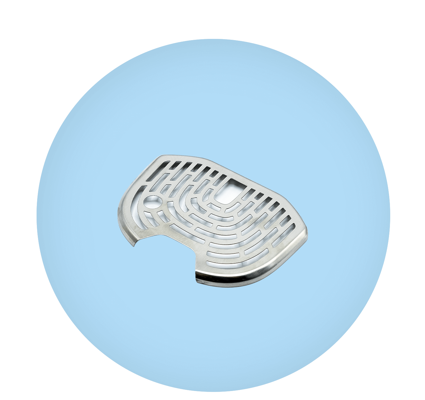 Tropfgitter aus Edelstahl für Lavazza Assoluta