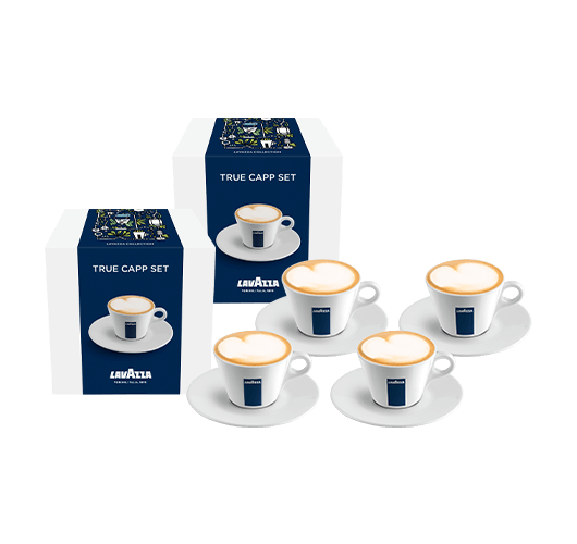 2x2 Milchkaffee Tassen-Set True Capp